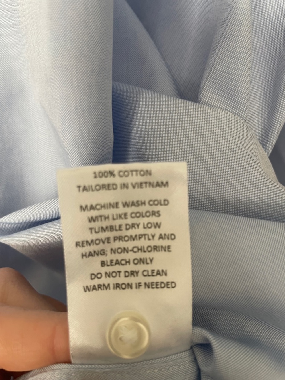 NWT The Jet Set Boyfriend Shirt in Blue Dawn - Picture 14 of 15